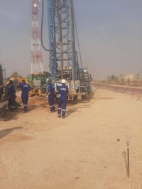 شركة النبع • حفر آبار ارتوازية • حفر أفقي مخفي