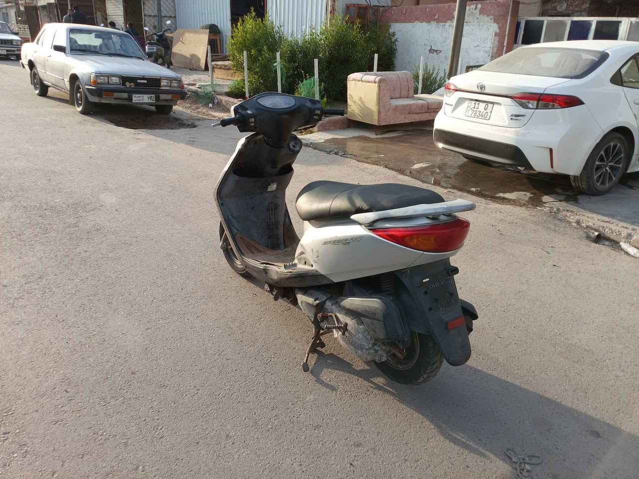 سلام وعليكم اخواني
شباب عدي هاي الدراجة بريز زيرو رمبة كاملة مكملة  السعر 800 وبيها مجال شي قليل 
مكاني بغداد الشعب 
***********
شراي فقط
