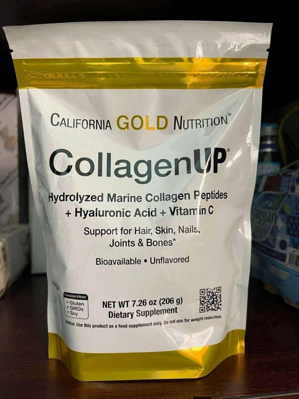 ✨ كولاجين أب  California Gold Nutrition CollagenUP، توفر  مكمل الغذائي الشهير على شكل مسحوق غير منكه يحتوي على ببتيدات الكولاجين البحري المتحلل مائيًا، مدعمًا بحمض الهيالورونيك وفيتامين جـ (C).
المكونات الرئيسية :-
ببتيدات الكولاجين البحري المتحلل:  كولاجين مستخلص من الأسماك ومكسر جزئيًا لسهولة الامتصاص، ويعمل على دعم مرونة الجلد وبنية العظام والمفاصل.
✔️ حمض الهيالورونيك: يساعد على حبس الرطوبة داخل الأنسجة، مما يعزز ترطيب البشرة وليونة المفاصل.

✔️ فيتامين جـ : عامل أساسي ومحفز لإنتاج الكولاجين الطبيعي في الجسم، فضلاً عن كونه مضاداً للأكسدة.

يُستخدم هذا المكمل بشكل عام لأغراض التجميل والعناية بالجسم، وتشمل فوائده

✔️ تعزيز نضارة البشرة زيادة ترطيب الجلد وتقليل مظهر الخطوط الدقيقة والتجاعيد مع الاستمرار.
✔️ دعم المفاصل والعظام للمساعدة في مرونة الأنسجة الضامة وتقليل خشونة المفاصل.
✔️ تقوية الشعر والأظافر مد الجسم بالأحماض الأمينية اللازمة لنمو أظافر وشعر أكثر قوة وصحة.
#الاصلي المنشأ امريكي 🇺🇸💯 
#تسليم_فوري من iHerb امريكا  🇺🇸 ✅
✨ كولاجين أب  California Gold Nutrition CollagenUP، توفر  مكمل الغذائي الشهير على شكل مسحوق غير منكه يحتوي على ببتيدات الكولاجين البحري المتحلل مائيًا، مدعمًا بحمض الهيالورونيك وفيتامين جـ (C).


**إذا كنت صاحب هذا الإعلان وتريد حذفه لأي سبب، رجاءا أرسل رسالة إلى الدعم الفني**