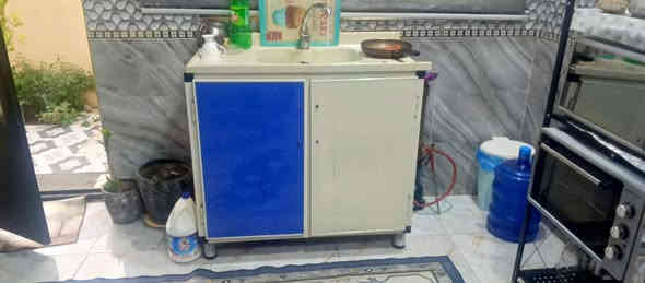 كاونتر مع سنك مرمر عنوان كريعات ***********
