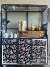 ميز چنبر كشك مال چاي نظيف وكامل مع ملحقاته للبيع 07709695729 شراي اتصل...