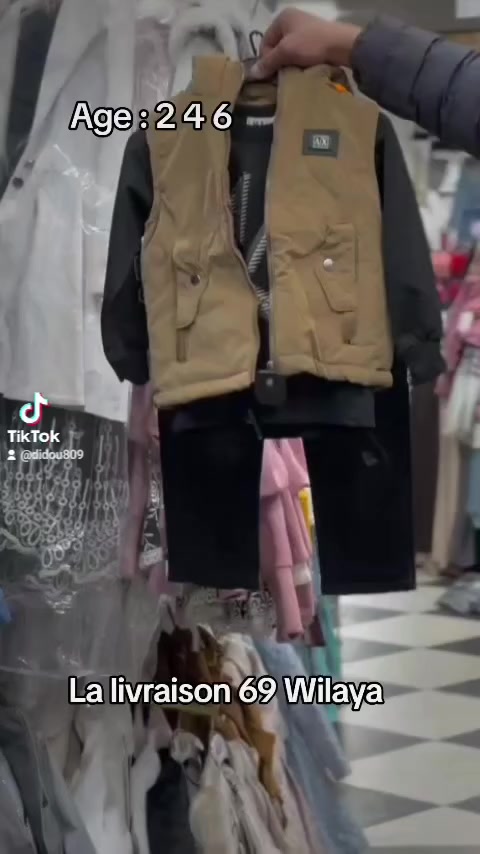 تشكيلة العيد متوفر في كل محلات DiDou Shop 
ملابس اطفال و ملابس نساء بكل الأنواع والاشكال 
خدمة التوصيل متوفرة 69 ولاية مع شركة ZR  24H 
للاستفسار تواصلو معنا عبر الارقام التالية SMS او WhatsApp 
NUM : 0671014471
NUM : 0554688151
مرحبا بي الجميع ❤️
#newcollection #love #fashion #ملابس_اطفال #batna


**إذا كنت صاحب هذا الإعلان وتريد حذفه لأي سبب، رجاءا أرسل رسالة إلى الدعم الفني**