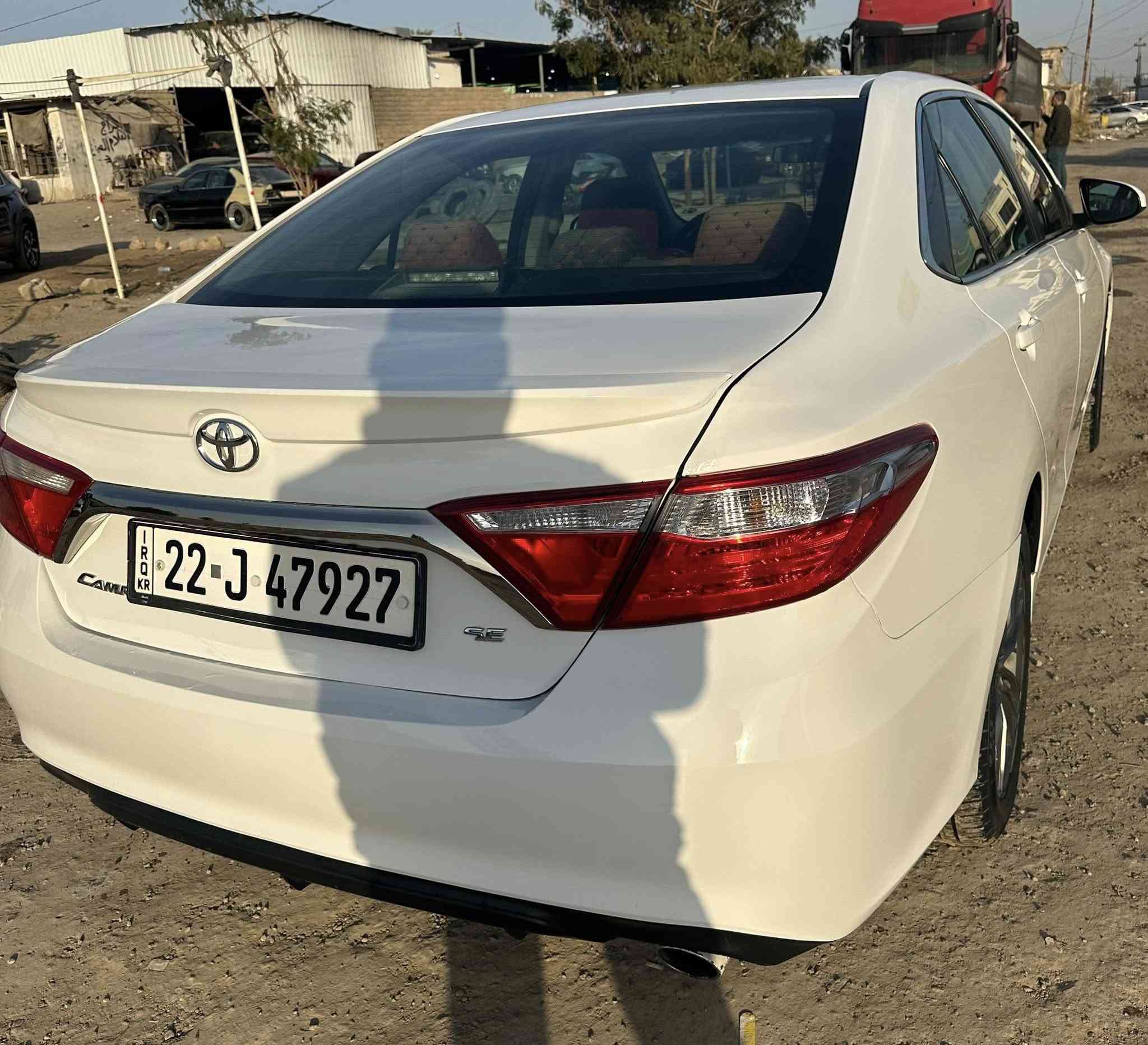 كامري ٢٠١٦SEوارد امريكي
بيها صبغ بلچاملغ الخلفي فقط ومبدل قبق الجنطه بلادي بچم كبس شرط سياره جديده ماشيه ١١٠ حقيقي گير ومحرك كله مكفول وموجود السونار بلصور موضح تفاصيل للاستفسار *********** 

مكان سامراء
