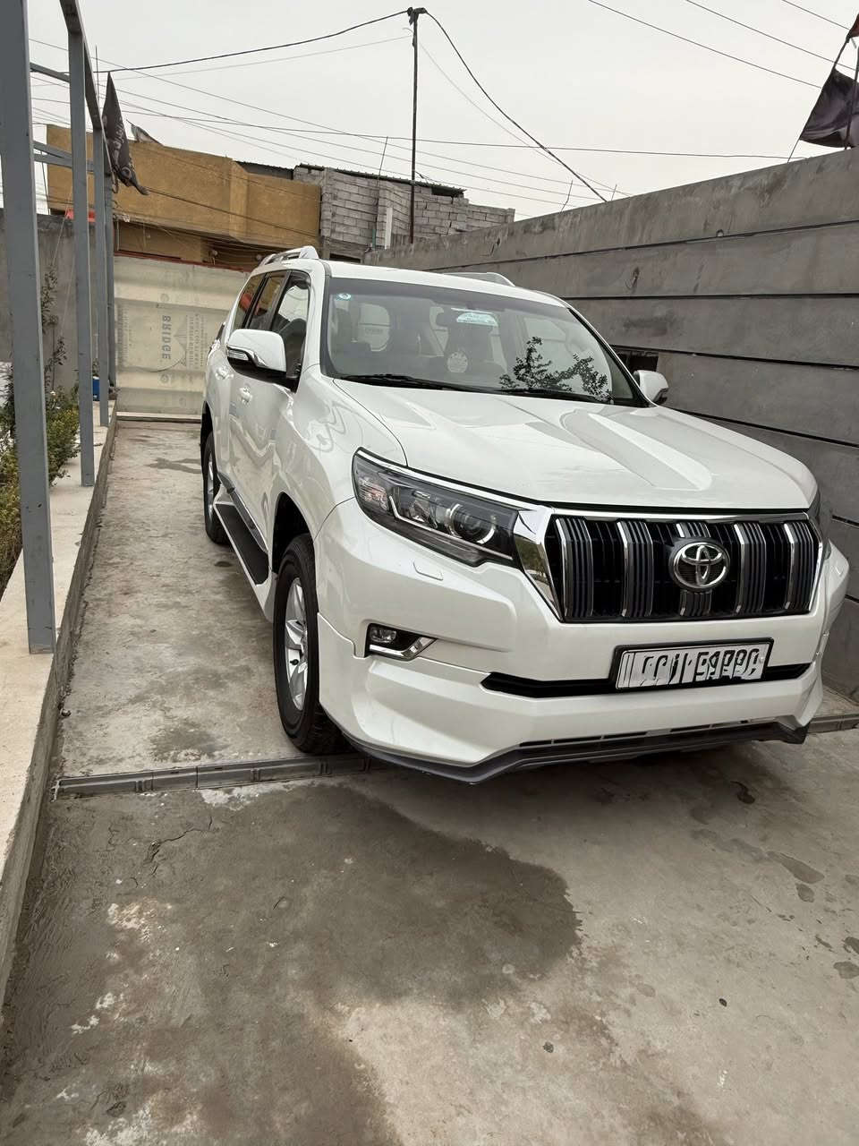 برادو مديل2019TX.S
رقم بغداد ساز 
المحرك 6
ماشيه97 الف
مكفوله كفاله عامه 
مواصفات السياره
 بصمه
كشنات كهربائيه 
فتحت سقف 
حساس امامي خلفي
تبريد3قطع
ثلاجه وسطيه
وباقي المواصفات معروفه
العنوان/بغداد
الستفسار الاتصال على هذا الرقم
***********
