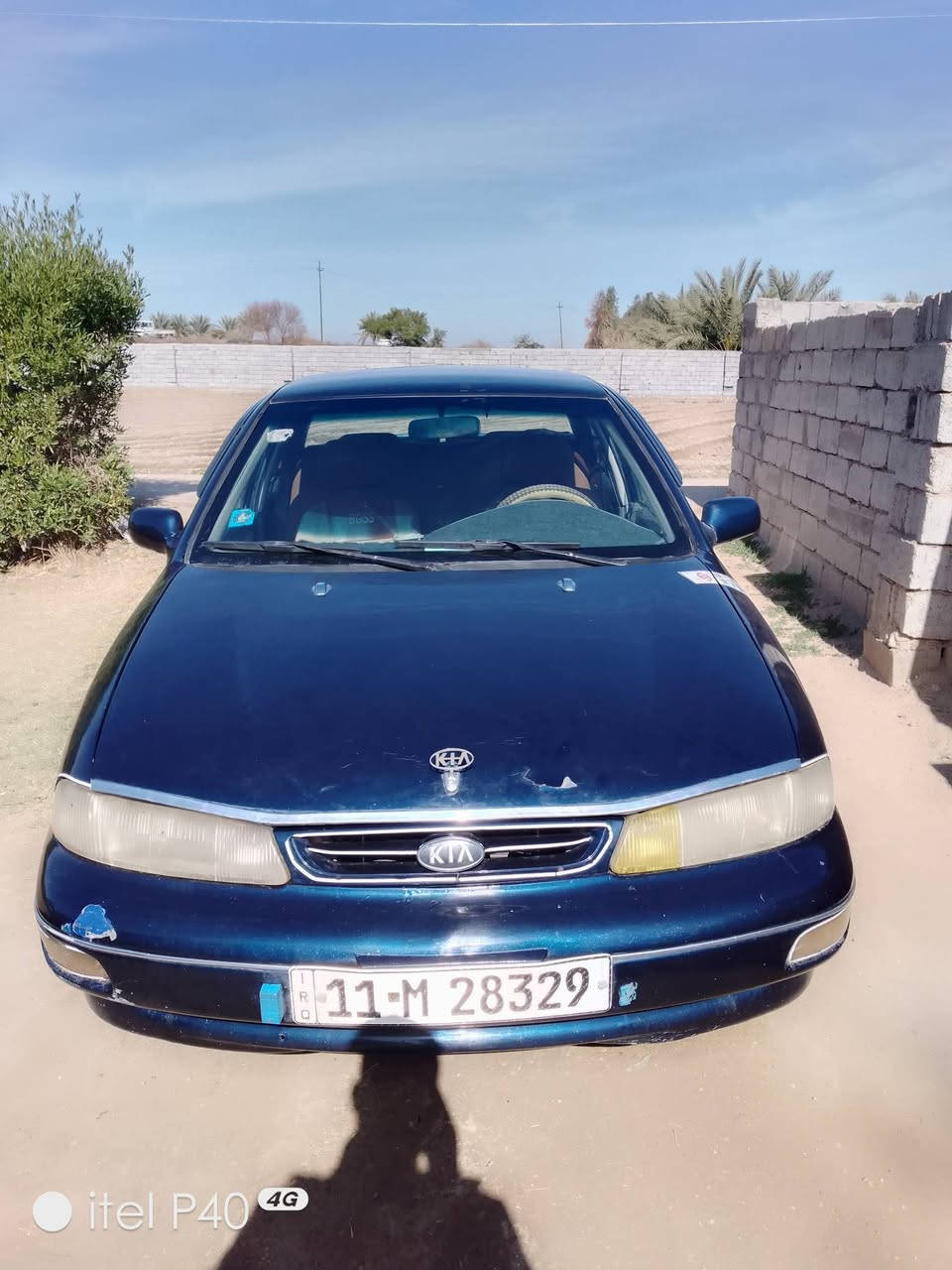 كيا سيفيا للبيع سعره 40وبيه مجال
موديل 95 مشروع وطني
رقم بغداد انكليزي 
 صبغ عام جمالي 
رقم ***********
سكن بغداد صدر اليوسفية
