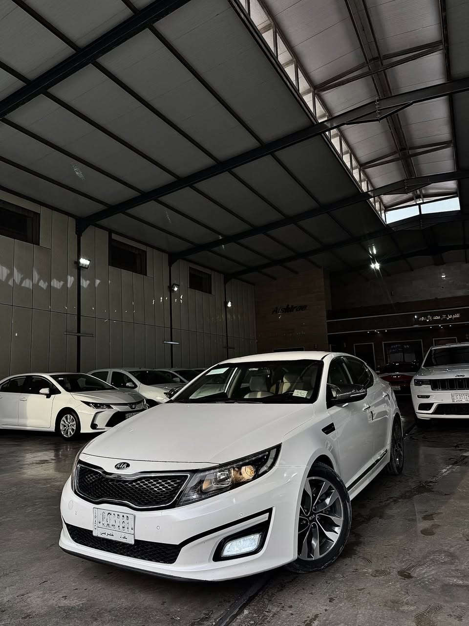 السلام عليكم👋🏻🤍
للبيع كيا اوبتيما 2014 شكل 2015  خليجي 
السياره مكفوله كفاله عامه من الدعاميه للدعاميه كفاله 🔥🤍
((بدون صبغ بدون فتح بدون تبديل بدون بارد))
السياره ماشيه 150km الف شرط بحاله الزيرو الوكاله
مواصفات:
‏1_مكينة 2400 دوش بلادي🚘
‏‎2_  رقم بغداد تحويل مباشر
‏‎3_تبريد قطعتين منفصل 
4_ستيرن شكل رياضي sport 
5_شفتات بل ستيرن وفول تحكم
6_كشنات جلد مغلفه درجه اولى 
7_حساس امامي خلفي 
8_لد امامي خلفي ليزر
9_لايت زينون ناصي عالي 
10_انظمة قيادة  عدد 3 ايكو سبورت اعتيادي 
‏‎11_نظام ABS بريك ونظام ESP
12_‏حساس اطارات 
‏‎13_شاشة وكامره خلفيه
سياره جديده وبحاله الوكاله 🔥♥️
_______________________________________________
موقعنه:بغداد الكرخ معارض البياع 
السعر:160💸💸وبي مجال👋🏻🤍
لاتصال والاستفسار: ***********   
                                                ☎️☎️         ☎️☎️
