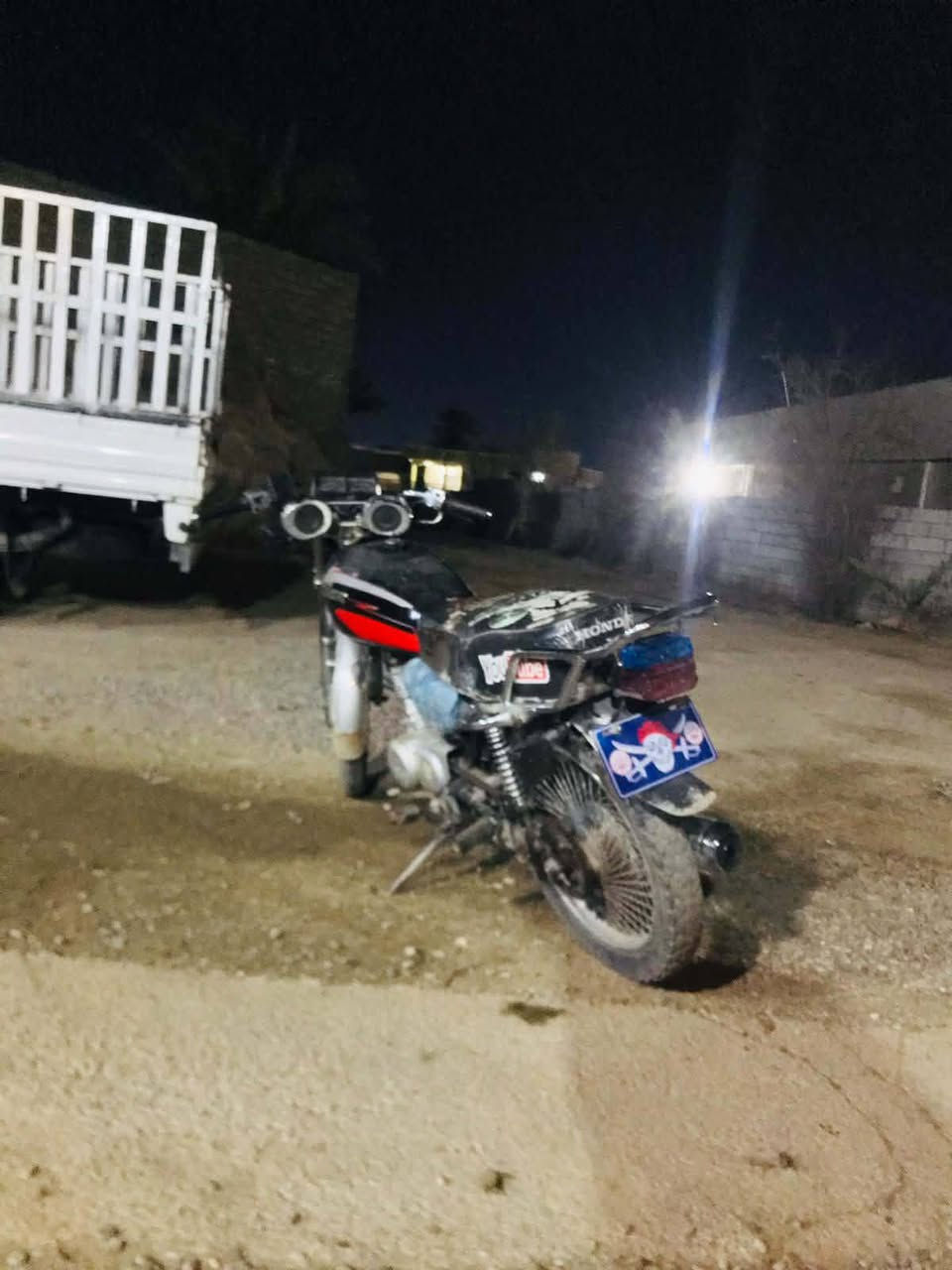 السلام عليكم يوجد موطور لل بيع النوع تايكر
الموديل 2020
كهربائيات كلهن شغاله 
شلعه ومعدل شرط 
السعر 375
مستعجل على بيعتو 
***********
