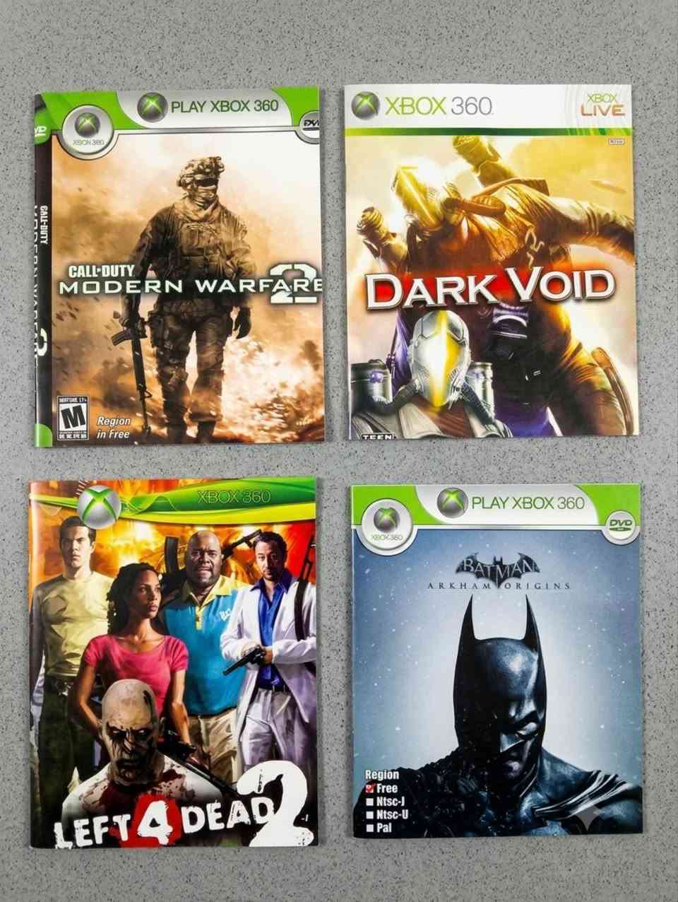 السلام عليكم، مقتنيات شخصية 
🎮 للبيع مجموعة Xbox 360 متكاملة وجاهزة للاستخدام 🎮

✅ 30 لعبة Xbox 360 متنوعة من أشهر ألعاب الأكشن والمغامرات والرعب والعالم المفتوح.
🔥 تضم عناوين قوية مثل:
GTA IV - Assassin's Creed - Call of Duty - Resident Evil - Dead Space - Far Cry - Batman - Crysis وغيرها الكثير.

🎁 13 لعبة إضافية هدية مع المجموعة.
💻 3 ألعاب للكمبيوتر (PC) هدية.
 
🎮🎮🎮 4 أذرع تحكم جديدة وغير مستخدمة هدية مع العرض.
💾 ميموري كارد تحتوي على ملفات حفظ وتقدم للعديد من الألعاب.

✅ المجموعة جاهزة للاستخدام مباشرة.
✅ البيع للمجموعة كاملة فقط.

📍 الموقع: النجف.

📩 للاستفسار  أسألني بالتعليقات .


**إذا كنت صاحب هذا الإعلان وتريد حذفه لأي سبب، رجاءا أرسل رسالة إلى الدعم الفني**