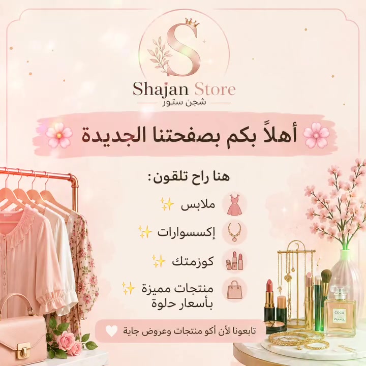 "أول خطوة بحلمي الصغير 🌸🤍"
🌸 أهلاً بكم بصفحتنا الجديدة 🌸
هنا راح تلقون:
✨ ملابس
✨ إكسسوارات
✨ كوزمتك
✨ مشدات
✨ منتجات مميزة بأسعار حلوة
💌 تواصلوا ويانه للطلب والاستفسار على الدايركت 

.
.
.
.
.
.
.
.
.
.
.
.
.
.
.
.
.
.
.
.
.
.
.
.
.
.
.
.
.
.
.
.
.
.
.
.
.
.
.
.
.
.
.
.
.
.
.
.
.
.
.
.
.
.
.
.
 #اكسبلور #تفاعل #تسوق #العراق #بنات_العراق #fy #متابعة #لايك #كروبات_بيع_وشراء #بيج_تسوق


**إذا كنت صاحب هذا الإعلان وتريد حذفه لأي سبب، رجاءا أرسل رسالة إلى الدعم الفني**