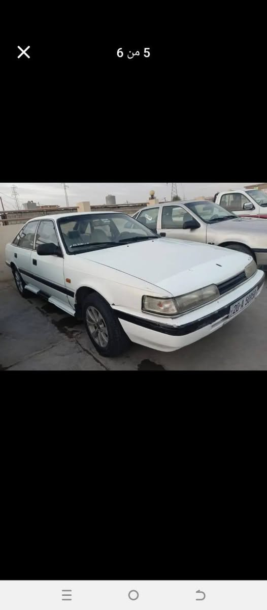 سلام عليكم اخوان مازدة 626 لسيارة شرط سونار كير بل5بي صوت قليل مكينة خير من الله صدر نص عمر بس لسيارة جديدة بيهة خياسات قليلة  مكان السيارة ديالى خانقين سعرهة32وبيهة مجال  ***********
