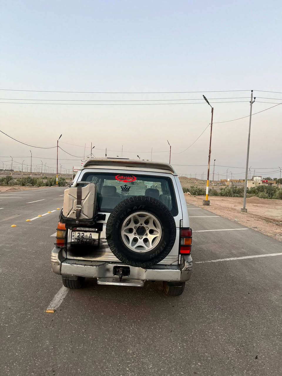 السلام عليكم باجيرو للبيع موديل 2000 رقم اجنبي اربيل كفاله عامه وجهاز السياره *********** اتصال وعرف التفاصيل
