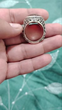 عقيق يماني • جودة عالية • صياغة عارف