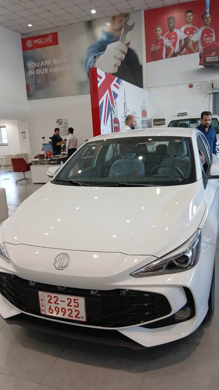 MG3 سفر كيلو مه تر موديل ٢٠٢٦ 
نرخ ١٠٤$ 
*********** أربيل, العراق
