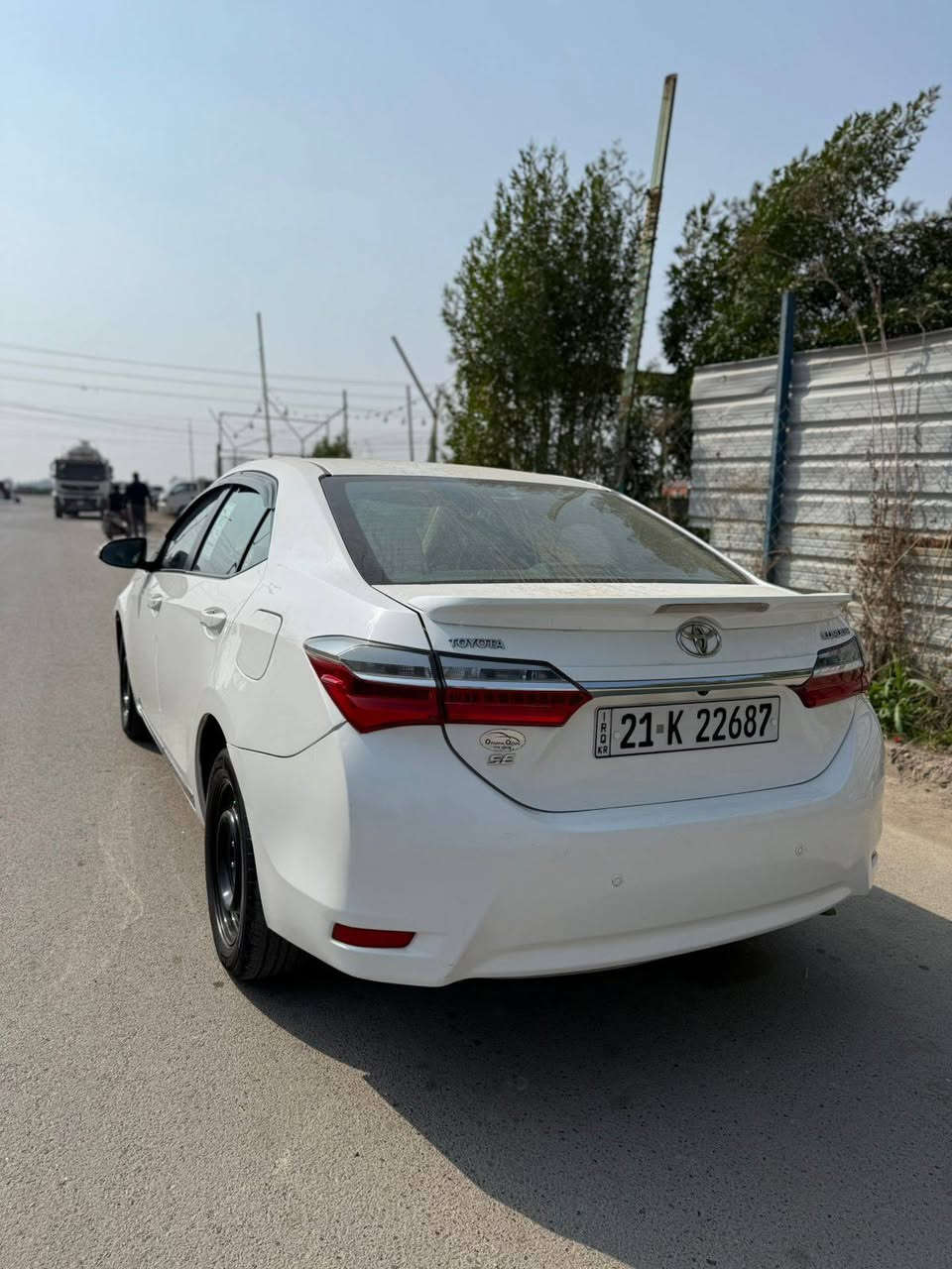 سلام عليكم البيع كورله موديل 2018 خليجيه مال الشركه العامه بيه صبغ قطعنين اثر شخوط
جاملغ وباب خلفي سياره خير من الله رقم سليمانيه بسمي 
العنوان بغداد 
الستفسار ***********
