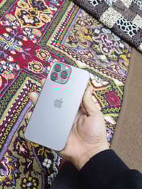 ايفون 13 برو ماكس ذاكرة:128 بطارية 98 تك سيم  جديد طك وجلخ مابي وحاسبه...