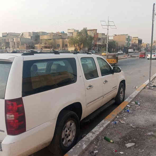 سلام عليكم يوكن 2010 وارد امريكي بدون حادث اجره خطه بغداد عماره بيع أو مراوس السياره اصل ابيض ***********
