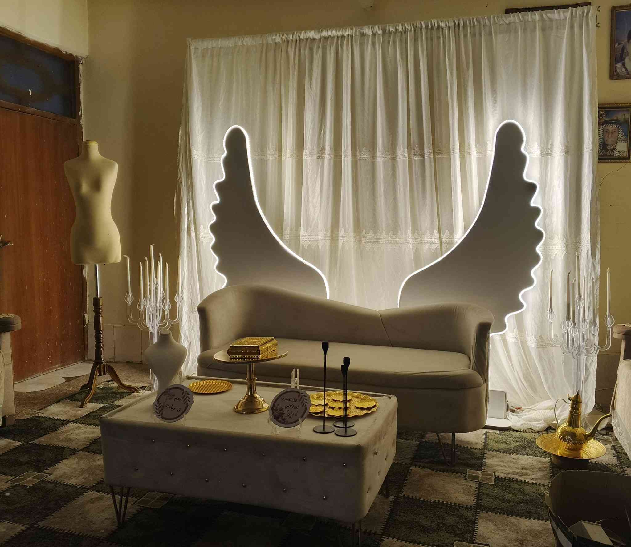 تتوفر كوشات اعراس /حنة / خطوبه / عقد قران
للحجز
***********
 ‭***********
