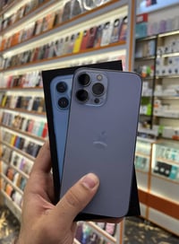 سلام وعليكم ايفون 13برو ماكس  ذاكره 1تيرا بطاريه 87 جهاز كلش نضيف  عنو...