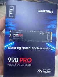 هارد ssd nvme m.2  Samsung 990 pro جديد سعر 250 للتواصل خاص او واتساب ...