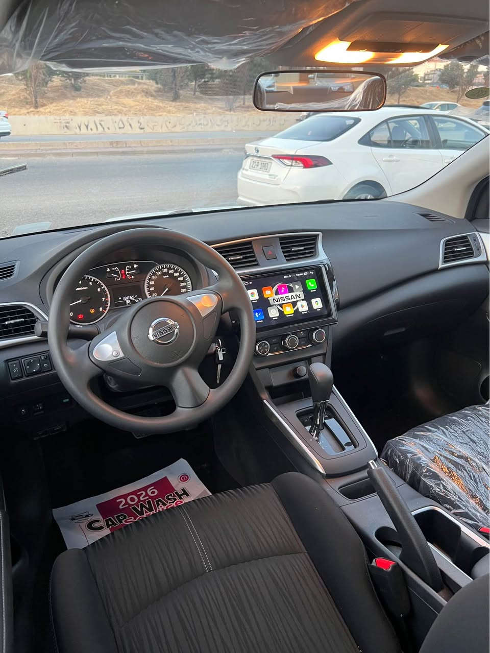 nissan sentra 2025
5.000 km
بێ بۆیاخ و بێ سارد بێ شوخت هیچی نیە 
ضەمانی شەریکەی نیسان ٣ ساڵ یان ١٠٠ هەزار کم 
هەموو شتێکی بەشەرتە
شاشە و کامێرا
ویلکەپ 
نیضامی ئیکۆنۆمی
چوار جام کارەبا
ئاوێنە کارەبایی 
تەحویل و غرامە بەشەرتە 
*********** السليمانية, العراق
