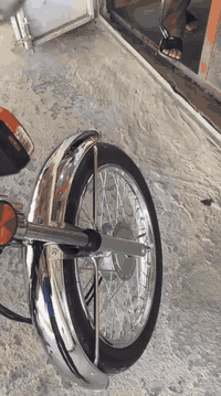 دراجه موديل 25 مفتوحه فقط ولفات مشدود اله صفر واحد ولفاته دراجه ما ناق...