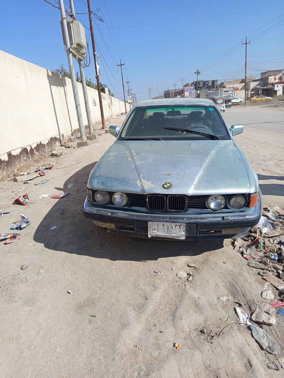 السلام عليكم بي ام موديل 90 مكينه وكير جدد مفتوح حداديه تخم تاير كهربائيات جاهزه رقم واسط سنويه لل28مكاني بابل القاسم السعر 20وبيها مجال قليل للستفسار ***********مكلف بلنشر خابر لاتراسلني
