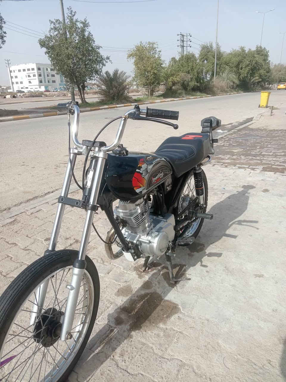 سلام عليكم
دراجه للبيع مديل 20 معمره 25
اوراقه اصولي
السعر 650 وبيه مجال
(بدون سبايدر) 
مكان كوت داموك
رقم ***********
استفسار خاص
