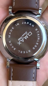 اومكس • ساعة رجالي • جلد