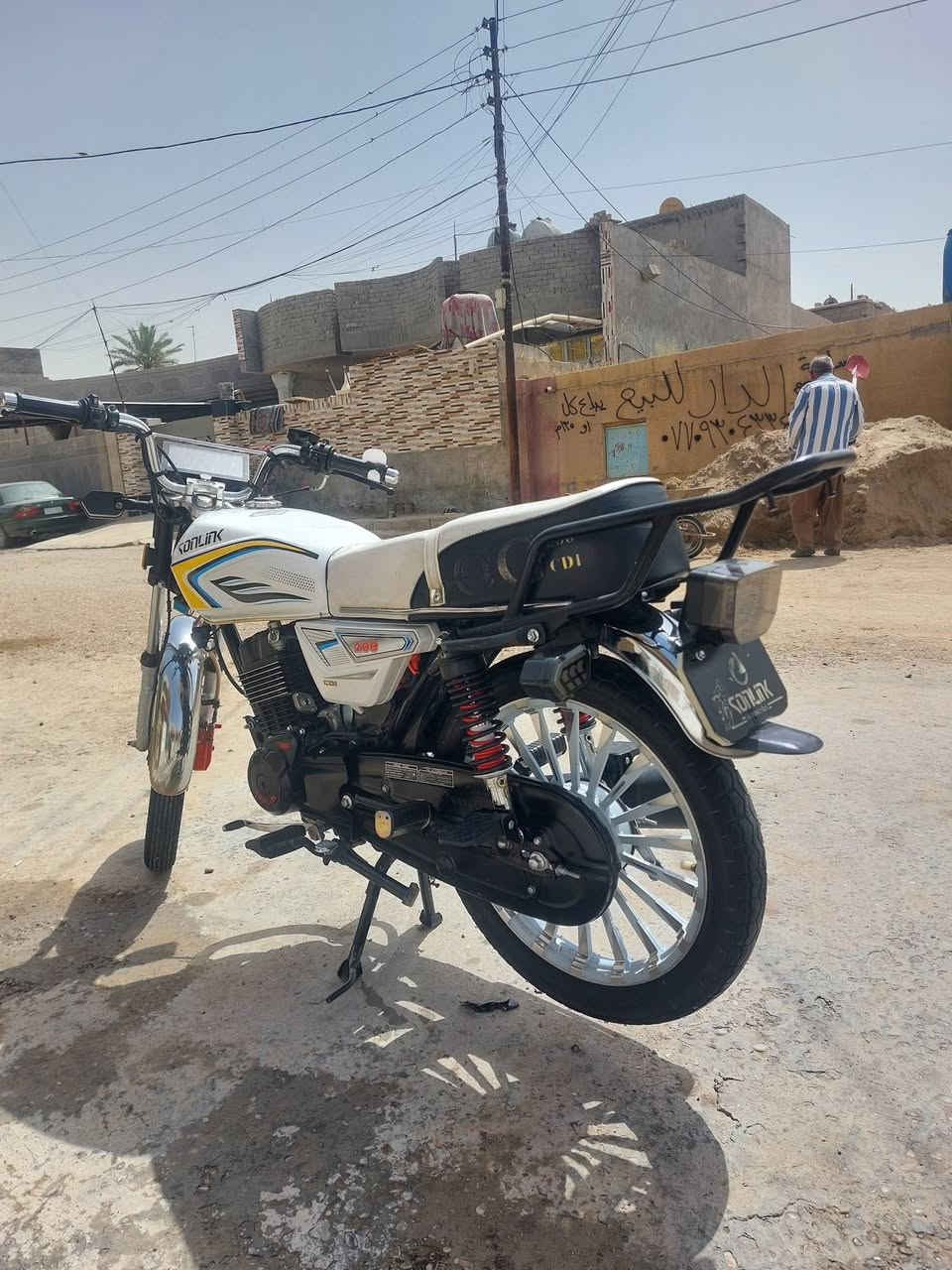 دراجه موديل 2025 النضافه مثل ما موضح بالصوره الدراجه خير من الله سعر 850 و بي مجال قليل للشراي فقط مو شراي لا تراسل ***********
