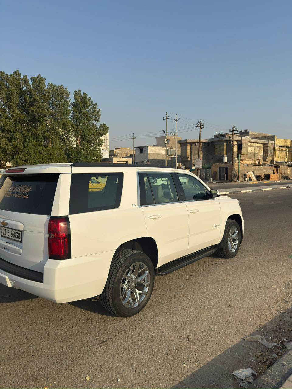 سلام عليكم تاهو موديل 2015 خليجي فئة Ls مواصفات اعتياديه ماشيه 253 رقم سليمانيه عندي بيها وكاله عامه بأسمي تريد وكاله او تحويل حاضر كفاله من صبغ وتبديل عدا بارد بسيط السعر 310 للبيع او للمراوس بـ كوري او امريكي مكان السياره البصره رقم تليفون للاستفسار *********** البصرة, العراق
