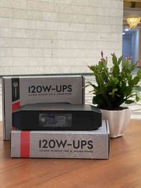 UPS Carbon ١٢٠ واط • POE ٤٨V • بطارية ليثيوم