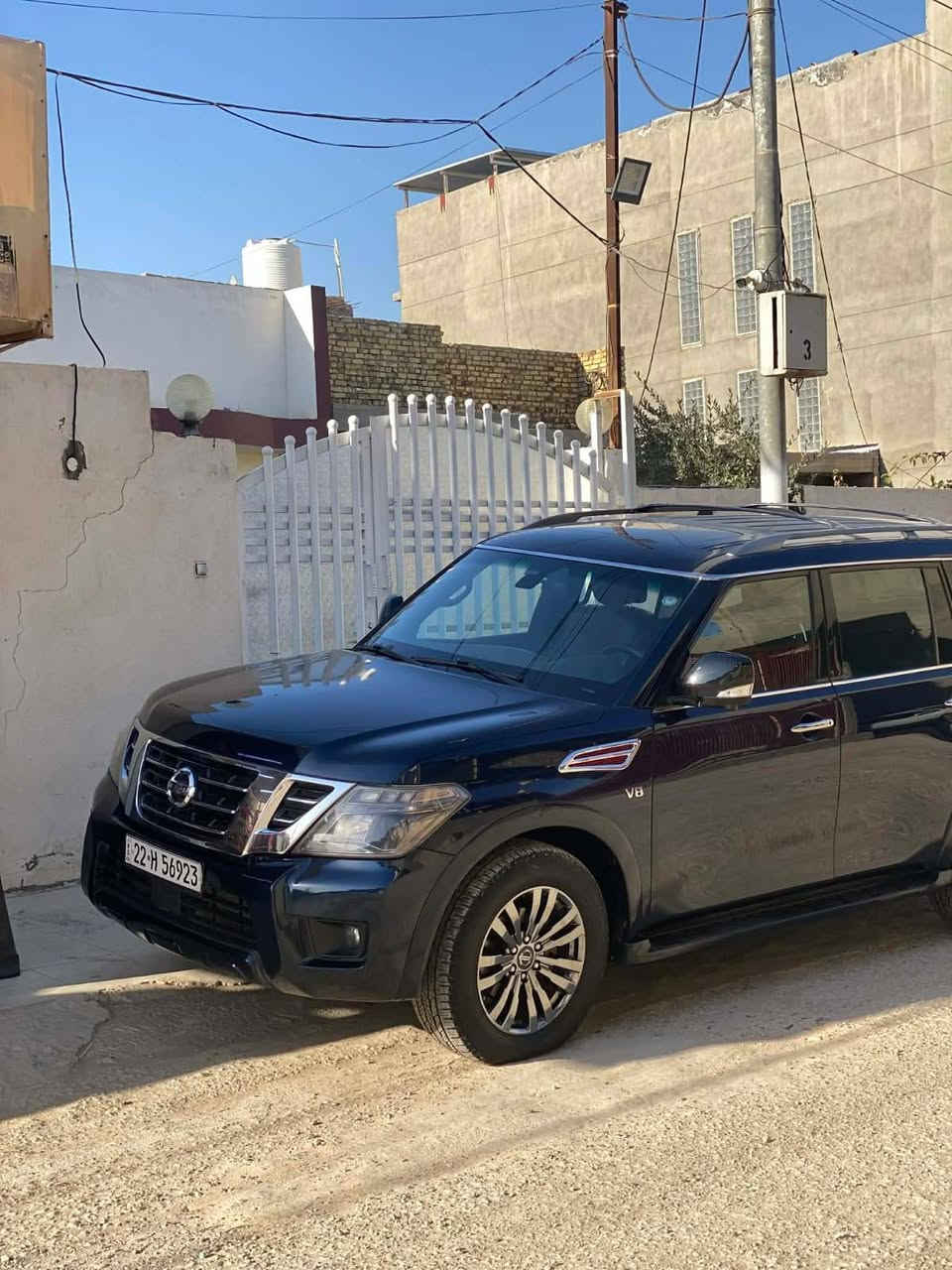 نيسان ارماده موديل 2018
بلاتينيوم اعلى فئه مواصفات 
محرك8سلندر
- كامرات محيطيه ٣٦٠ درجه

 شاشات خلفية شركة بلادي

 بصمه تشغيل وابواب وطبعا انارة ترحيب بس تتقرب من السيارة تشتغل الكلوبات 
 حساسات امامي خلفي ٣٦٠ درجه
- تبريد منفصل الامامي عن الخلفي  
- شاحن واير لس 
-لايتات زينون اوتو
 - بك لايتات الخلفي ليد

-داخل لون مميز وجلد جوزي

-تحكمات ستيرن كامله 

 - شاشات خلفية عدد 2
- كشن السائق خزن ميموري
 
4وضعيات قيادة
 رمال .ثلوج . صخور
طرق وعره

فتحه سقف كهرباء

صندوق كهرباء  

بصمه تشغيل

بصمه ابواب

قبضه ابواب نيكل

كشن السايق كهرباء

كشنات حضن

اشاير باالمري

مانع انزلاق

مانع انغلاق

مانع تصادم

اناره محيطيه داخل المقصوره

مثبت سرعه

ماوس تحكم

اوكس / يو اس بي 

تبريد ثلاث قطع مركز
وهواي بعد بيه مواصفات

السعر 260
 مكان سياره بغداد 
للاستفسار ***********
