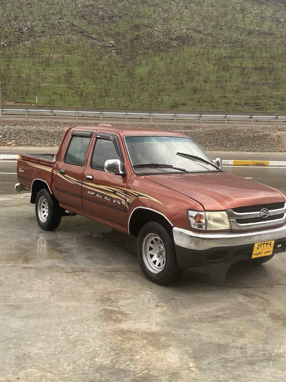 پیکاب 2007 نرخی ٣١ورقە  مەکینە بەخ مەنەفیست گیر و مەکینە و اکسل بە شەرت سەیارەکە زور خاوینە مالی کەسابەیتیە کارەبایات هەمو گیانی بە شەرت گەرمی مەزبوت 
***********
***********
