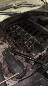 Service.Car BMW F10 N53 بعد ماوصلتنا بكرين تم باشرنا بفحصها  تم تشخيص ...