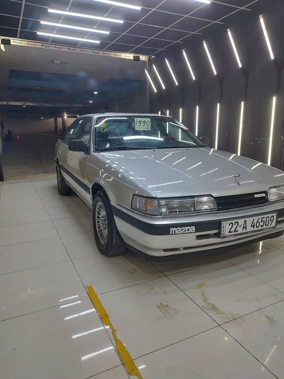 مازدا 626 .تبريد اوبترا مثل سلج 🥶😅
سنويه جديده 2029 بشرط تحويل وكاله غرامه 
 موديل 1990
مكينه 12 بدون صرف وبخار 
اربع جامات شغاله  واربعه تايرات جديده 
صبغ الجماليه بدون ضربه بدون خياص .. 
سياره كبس صدرهه جديده 
مابيهه مصروف جاهزه من كل شي ماشاءالله
مكان ...كلار .. ***********
