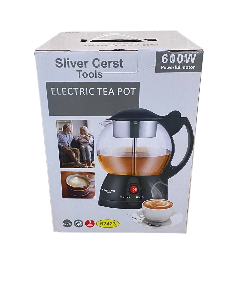 غلاية وابريق شاي كهربائي 

لحظة شاي تستاهل ☕✨

️✔️يستخدم لعمل الشاي والقهوة والأعشاب وغلاية ماء 
️✔  سهل الاستخدام
✔ حجم عملي
✔ مثالي للبيت والمكتب

لو الشاي جزء من يومك… هذا اختيارك 

#شاي #مطبخ #ادوات_المطبخ #قوري #غلاية
هل الغلاية جديدة أم مستعملة؟: 
جديدة
ما هو سعة الغلاية باللتر؟: 
لتر
أين يقع موقع التسليم؟: 
يتوفر توصيل لجميع المحافظات 