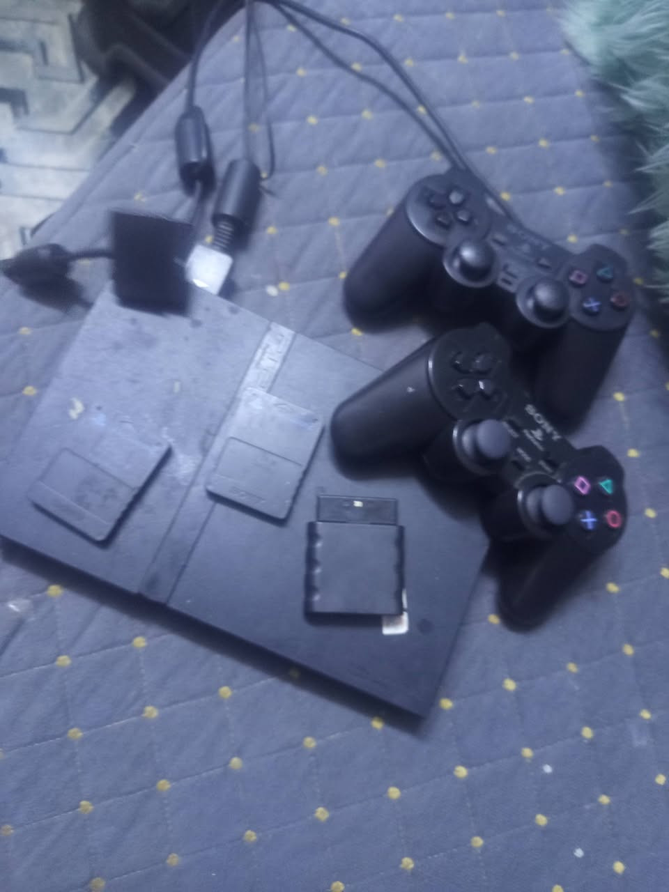 بلي 2كامل ملحقات
يدتين 
وحدة عن بعد وحدة واير
فلاش 63كيكا
بي محولتين ثنينهم 8MB
الشعر 40الف وبي مجال 
مكاني كركوك


**إذا كنت صاحب هذا الإعلان وتريد حذفه لأي سبب، رجاءا أرسل رسالة إلى الدعم الفني**