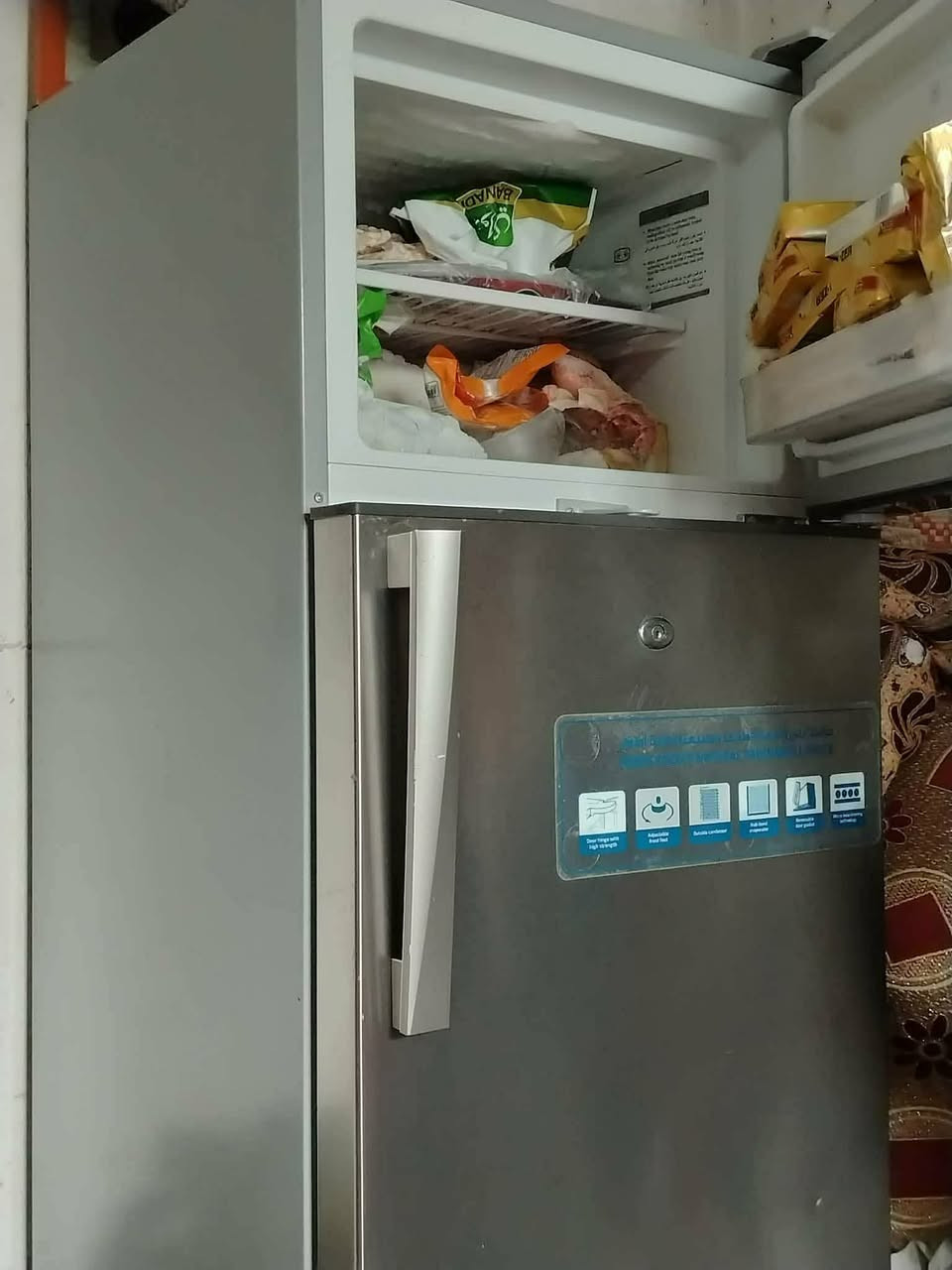 ثلاجه 275 وبيها مجال وجديده مداخله اي تصليح ومابيها اي عطل


**إذا كنت صاحب هذا الإعلان وتريد حذفه لأي سبب، رجاءا أرسل رسالة إلى الدعم الفني**