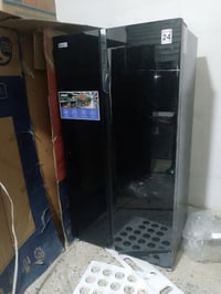 ثلاجه 24قدم بابين جديده بالكارتونه اضرار تحميل فقط لسعر 650 0773433409...