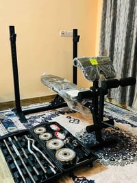 مصطبة تمرين • ٥٥كجم • استيل اصلي