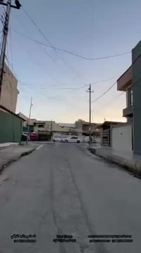 موصل حي الصديق • دار للايجار • طابقين