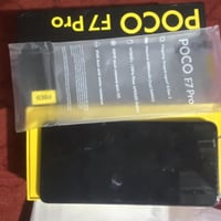 ‏سلام عليكم بوكو f7 pro صار الجهاز ثلاثة أشهر ماخذها جديد ذاكرة 512 بط...