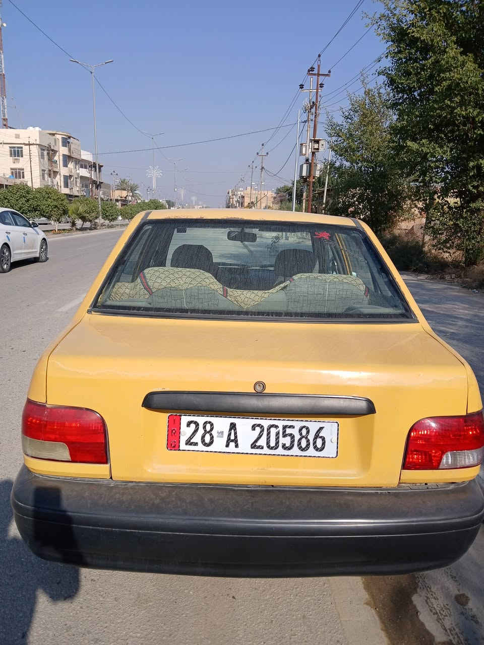 سلام عليكم سايبا لبيع 2013 مصفرة هيئه وغرامات مكان كربلاء السعر 23وبيه مجال رقم ***********
