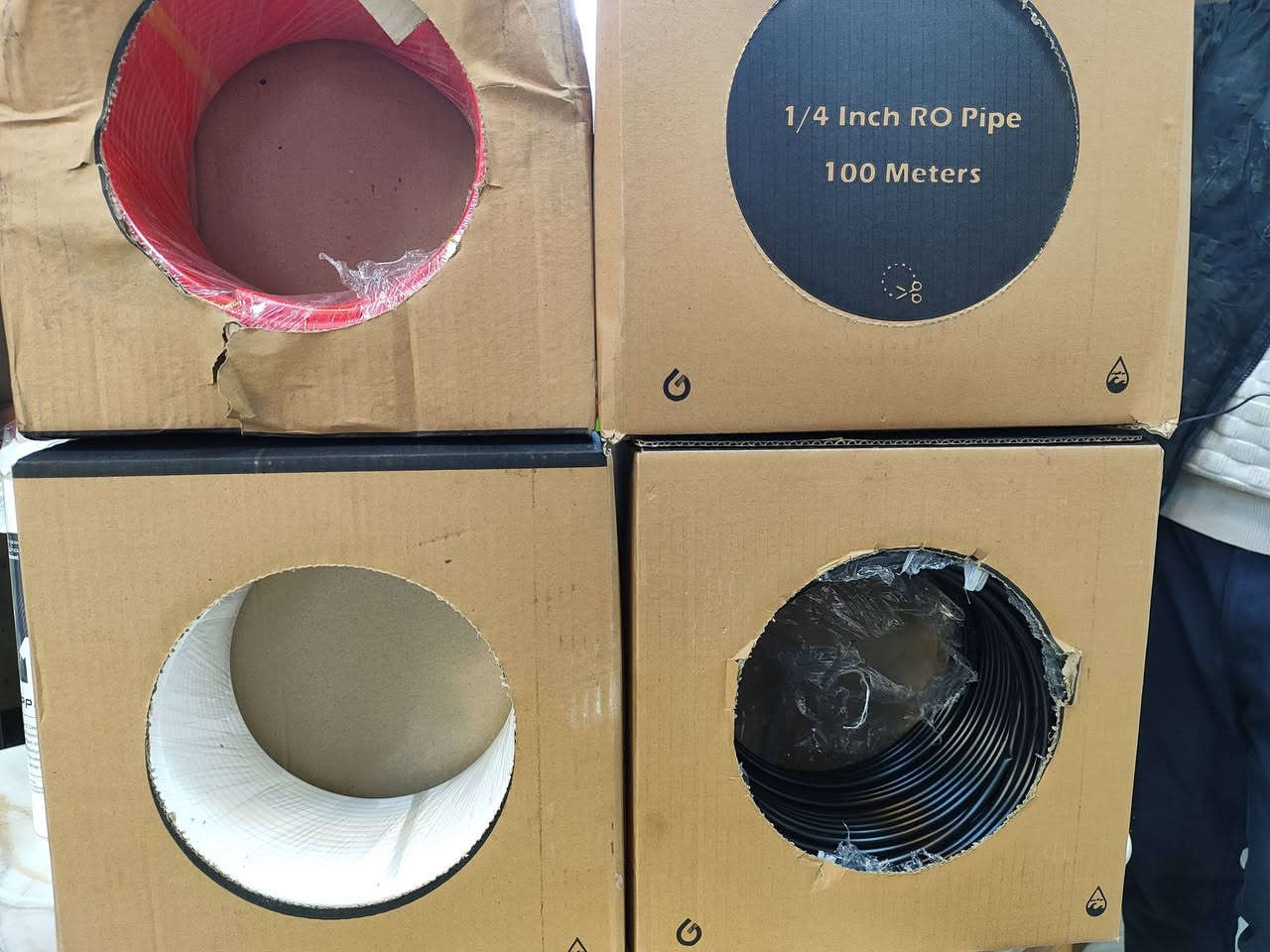 وصول بضاعة جديدة 
درجة أولى 
وأسعار تنافسية 
للطلب والاستفسار 
***********
شركة عبر الأمواج لمعالجة المياه 

ملاحظة 
قبل ما تطلب السعر حدد الكمية التي تحتاجها 
@إشارة
