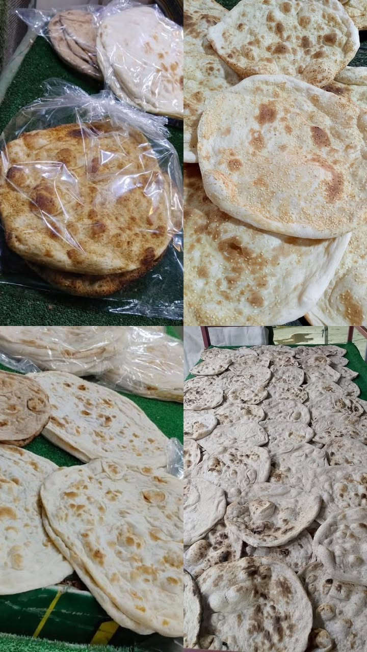 🔥 متوفر عدنا خبز حار يوميّاً 🔥
🥖 خبز أبيض — 5 بـ 1,000
🌾 خبز شعير — 4 بـ 1,000
🥯 خبز سمسم — 4 بـ 1,000
🥙 خبز عروك درجة أولى — 2 بـ 1,000
🌿 خبز زعتر — 3 بـ 1,000
🖤 خبز بحبة البركة — 3 بـ 1,000
🍞 عجين — 5 بـ 1,000
🥖 صمون — 8 بـ 1,000
🥨 جرك — 4 بـ 1,000
🥞 كاهي — 1 بـ 1,000
🥨 كعك سادة — الكيلو بـ 4,000
🍪 بيتفور — الكيلو بـ 5,000
🥯 كعك محشي — الكيلو بـ 4,000
مخابز الباشا


**إذا كنت صاحب هذا الإعلان وتريد حذفه لأي سبب، رجاءا أرسل رسالة إلى الدعم الفني**