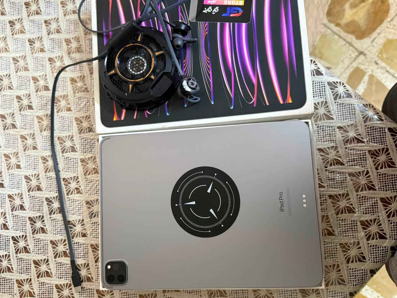 سلام عليكم ايباد m2 جديده كلش مابي لاشخط ولازلغ 
بطاريه 83 ذاكره 128 
الايباد مكفواله من كلشي 
سعر 775 مكاني بغداد 
***********
