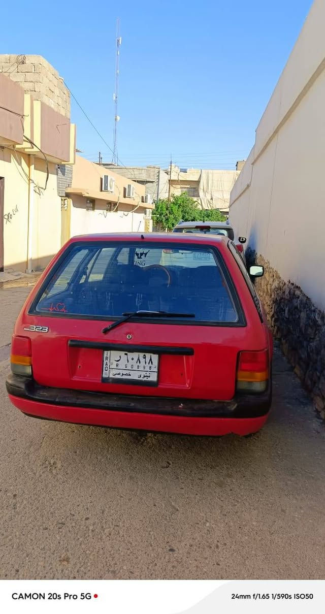 السلام عليكم
مازده موديل 90 

ستيشن 323

كير محرك شرط

وايرمنيه كله شغاله

السعر 24 وبيها مجال

***********

