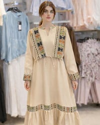 فستان قطعتين • دبل ايطالي • مقاسات ٣٨-٤٦