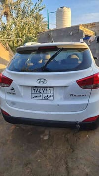 توسان وراد خليجي موديل 2013 بيه صبغات مكفوله من العيب الشرعي  مكينه ٢٤...