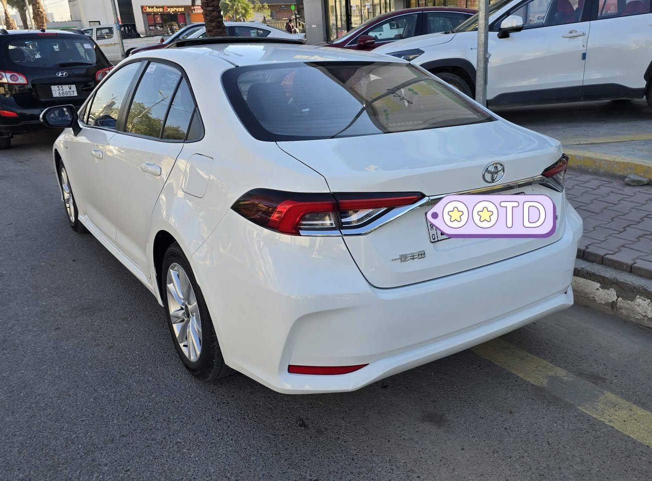 كورلا هايبرد ٢٠٢٥ متشيه ٢٢ كفاله عامه لاصبغ ولابارد سعر ١٦٠ رقم *********** مكاني حي العدل
